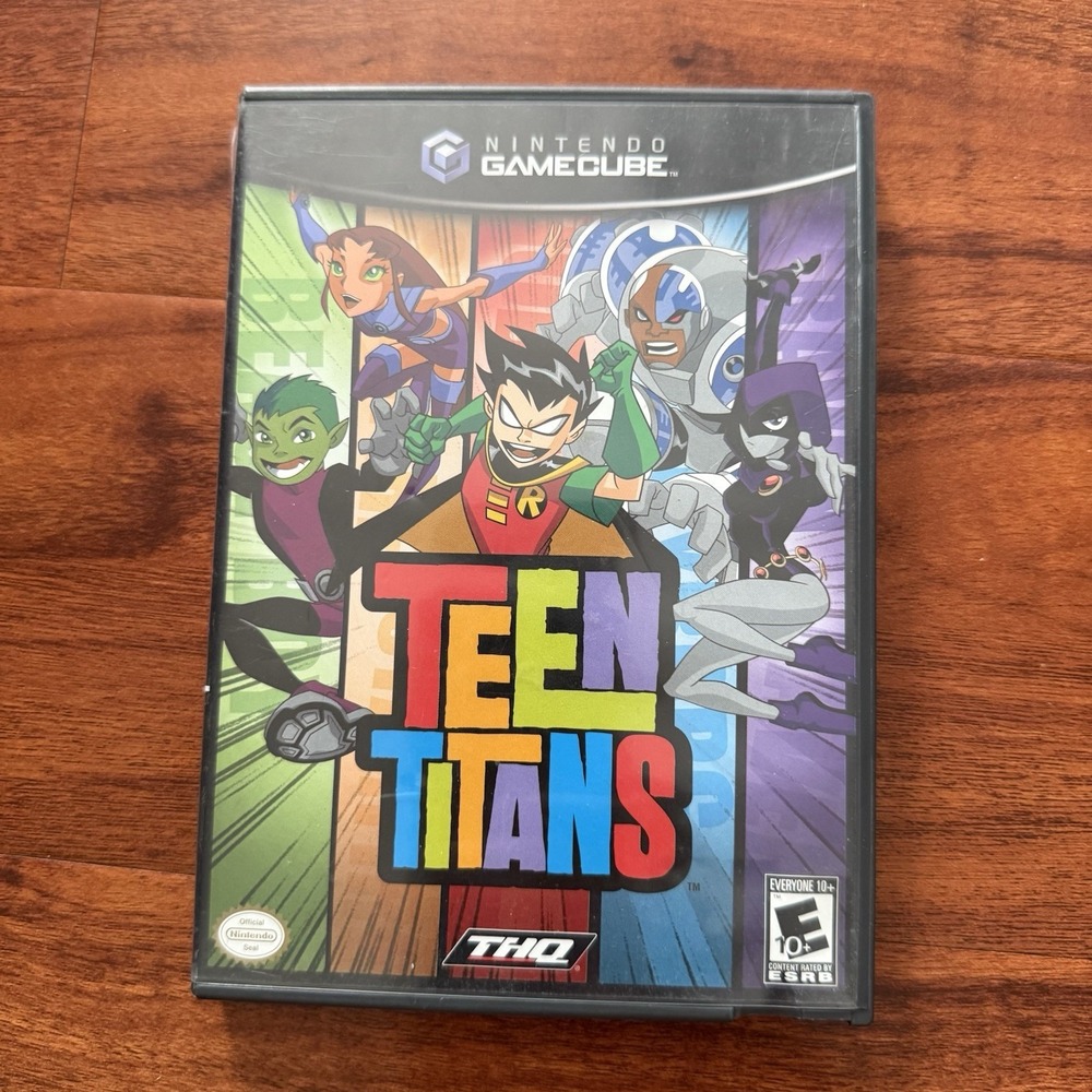 Teen Titans (Nintendo GameCube, 2006) Tested Works With Manual
